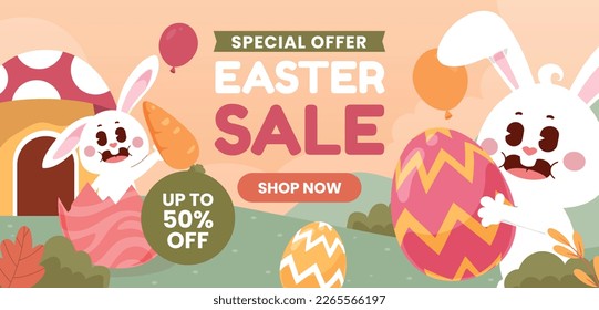 Easter Day Vector Illustration Design. Easter season.
