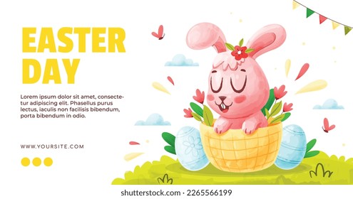 Easter Day Vector Illustration Design. Easter season.