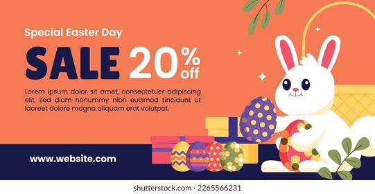 Easter Day Vector Illustration Design. Easter season.