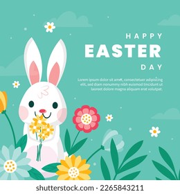 Easter Day Vector Illustration Design. Easter season.