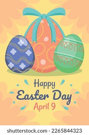 Easter Day Vector Illustration Design. Easter season.