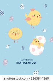 Easter Day Vector Illustration Design. Easter season.