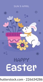 Easter Day Vector Illustration Design. Easter season.