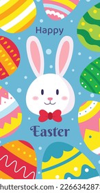 Easter Day Vector Illustration Design. Easter season.