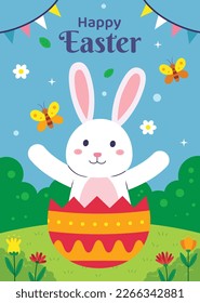 Easter Day Vector Illustration Design. Easter season.