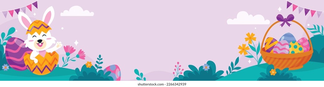 Easter Day Vector Illustration Design. Easter season.