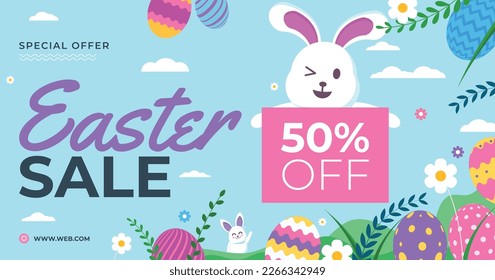 Easter Day Vector Illustration Design. Easter season.