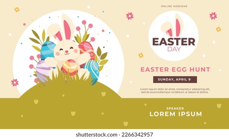 Easter Day Vector Illustration Design. Easter season.