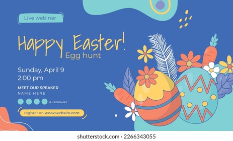 Easter Day Vector Illustration Design. Easter season.