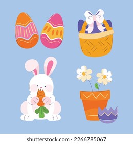 Easter Day Vector Illustration Design. Easter season.