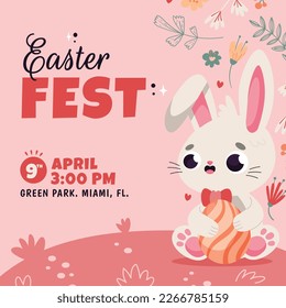Easter Day Vector Illustration Design. Easter season.
