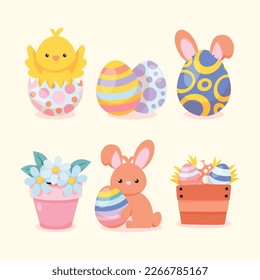 Easter Day Vector Illustration Design. Easter season.