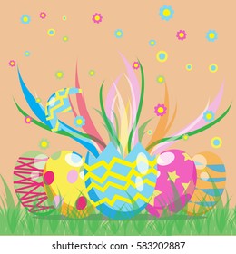 easter day vector image for your idea design