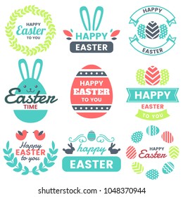 Easter Day Vector Logo for banner for banner