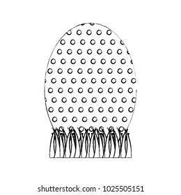 easter decorated egg icon image 