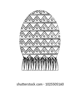 easter decorated egg icon image 