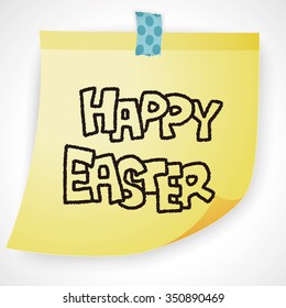 Easter decoration doodle