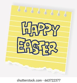 Easter decoration doodle