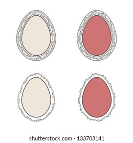 Easter Decorative borders