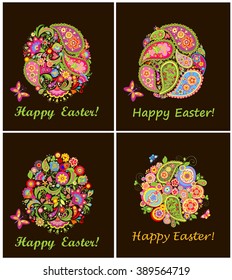 Easter decorative eggs
