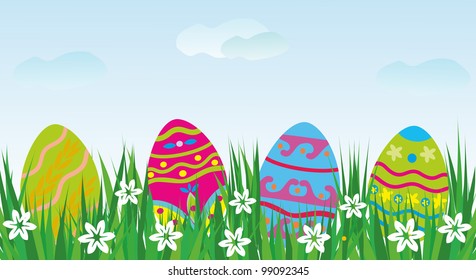 Easter  decorative eggs