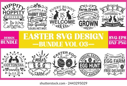 Easter Design Bundle Easter cut files, Easter  Easter