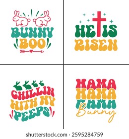 Easter Design Bundle, Happy Easter design