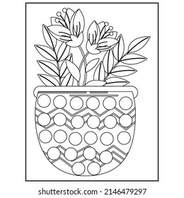 Easter Dot Marker Coloring pages for kids