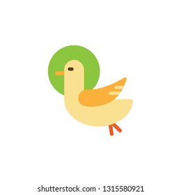 Easter, dove icon. Element of color easter illustration. Premium quality graphic design icon. Signs and symbols collection icon for websites, web design