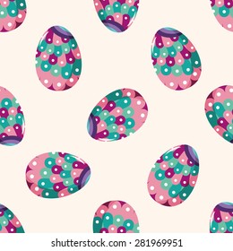 easter egg 10, cartoon seamless pattern background