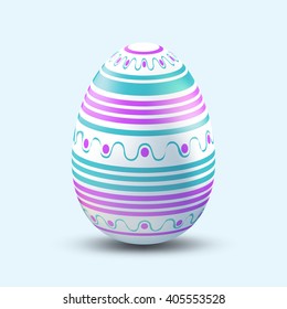 easter egg 3d realistic icon colorfull set bundle illustration holiday background easter Festivity