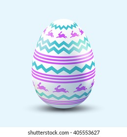 easter egg 3d realistic icon colorfull set bundle illustration holiday background easter Festivity