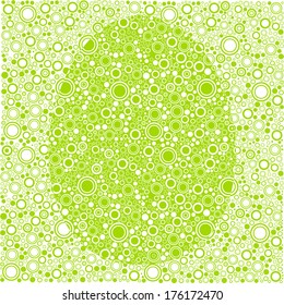 Easter Egg. Abstract SEAMLESS COLOR design on white background. Vector version.