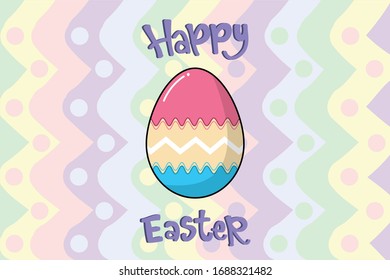 Easter Egg Art Illustration Character