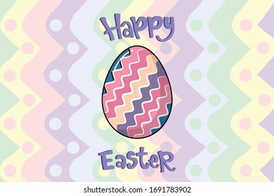 Easter Egg Art Illustration Character