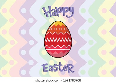 Easter Egg Art Illustration Character