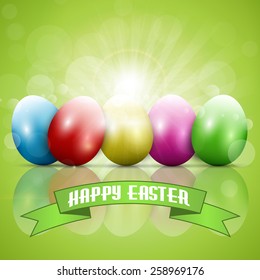 Easter egg background