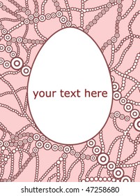 Easter egg background