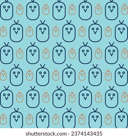 Easter Egg beautiful wallpaper seamless repeating pattern vector illustrator background