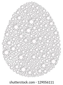 Easter Egg from brilliants