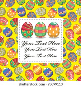 Easter egg card