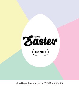 Huevo de Pascua. Vector de venta de Happy Easter