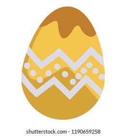 Easter egg cartoon