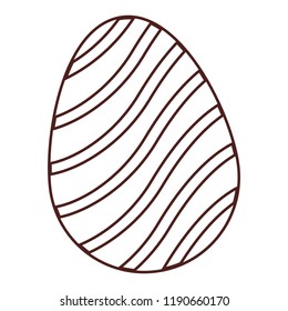 Easter egg cartoon