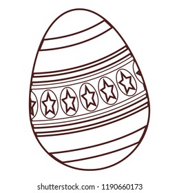 Easter egg cartoon