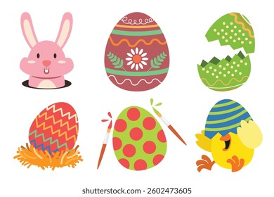 Easter Egg Cartoon Characters Collection