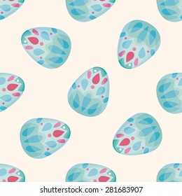 easter egg , cartoon seamless pattern background