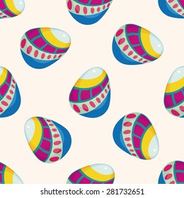 easter egg , cartoon seamless pattern background