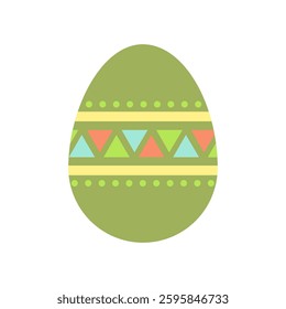 Easter egg celebration decoration design element.