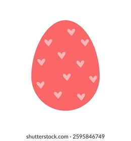 Easter egg celebration decoration design element.